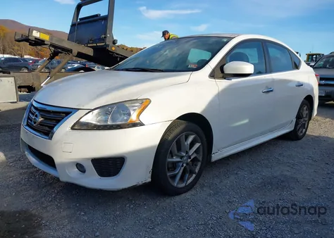 2014 Nissan Sentra Sr из США, поврежденный, VIN 3N1AB7AP9EY311168